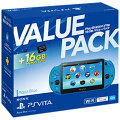 PlayStation Vita 16GB バリューパック アクア・ブルーの画像