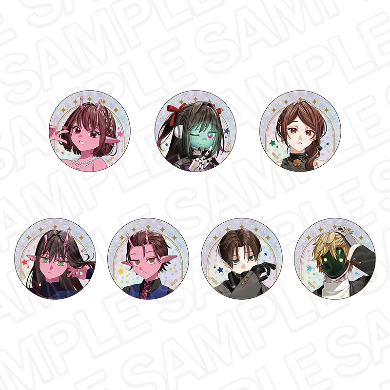 「銀河特急 ミルキー☆サブウェイ」からホログラムカンバッジ（ランダム） Party ver．が登場！【対象年齢】：15歳以上【商品サイズ (cm)】(幅×高さ）：5.6×5.6