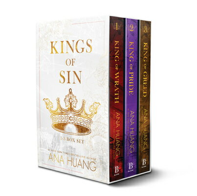 Kings of Sin Series Boxed Set, Books 1-3: King of Wrath, King of Pride, and King of Greed KINGS OF SIN SERIES BOXED SET （Kings of Sin） [ Ana Huang ]