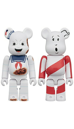 BE＠RBRICK STAY PUFT MARSHMALLOW MAN “ANGRY FACE” & NO GHOST 100%2PCS SET (フィギュア)