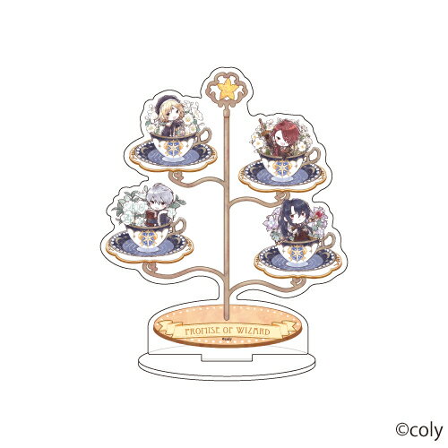 キャラアクリルフィギュア「魔法使いの約束」01/中央の国 ティーカップver.(グラフアート)【グッズ】