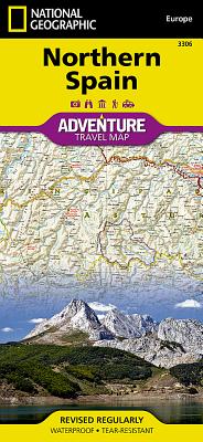 Northern Spain: Camino de Santiago Map MAP-NORTHERN SPAIN CAMINO DE S （National Geographic Adventure Map） [ National Geographic Maps ]