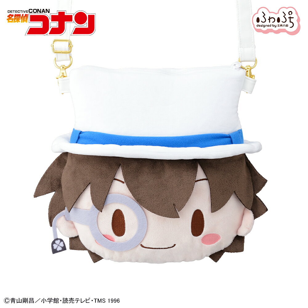 名探偵コナン 怪盗キッド ふわぷち フェイスショルダーバッグ（M）