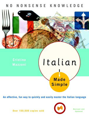 Whether you are planning a romantic Italian getaway, packing a knapsack for 
your junior year abroad, or just want to engage your Italian business associate in everyday conversation, "Italian Made Simple is the perfect book for any self-learner. Void of all the non-essentials and refreshingly easy to understand, "Italian Made Simple includes: 
* basics of grammar
* vocabulary building exercises
* pronunciation aids
* common expressions
* word puzzles and language games
* contemporary reading selections
* Italian culture and history
* economic information
* Italian-English and English-Italian dictionaries 
Complete with drills, exercises, and answer keys for ample practice opportunities, "Italian Made Simple will soon have you speaking Italian like a native.