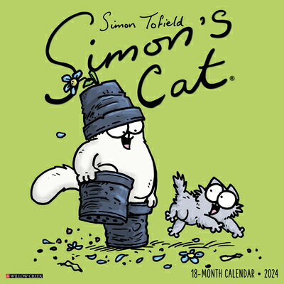 Simon s Cat 2024 12 X 12 Wall Calendar SIMONS CAT 2024 12 X 12 WALL C [ Simon Toefield ]