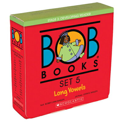 Bob Books - Long Vowels Box Set Phonics, Ages 4 and Up, Kindergarten, First Grade (Stage 3: Developi