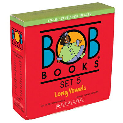Bob Books - Long Vowels Box Set Phonics, Ages 4 and Up, Kindergarten, First Grade (Stage 3: Developi BOXED-BOB BKS - LONG VOWELS BO （Bob Books） [ Bobby Lynn Maslen ]