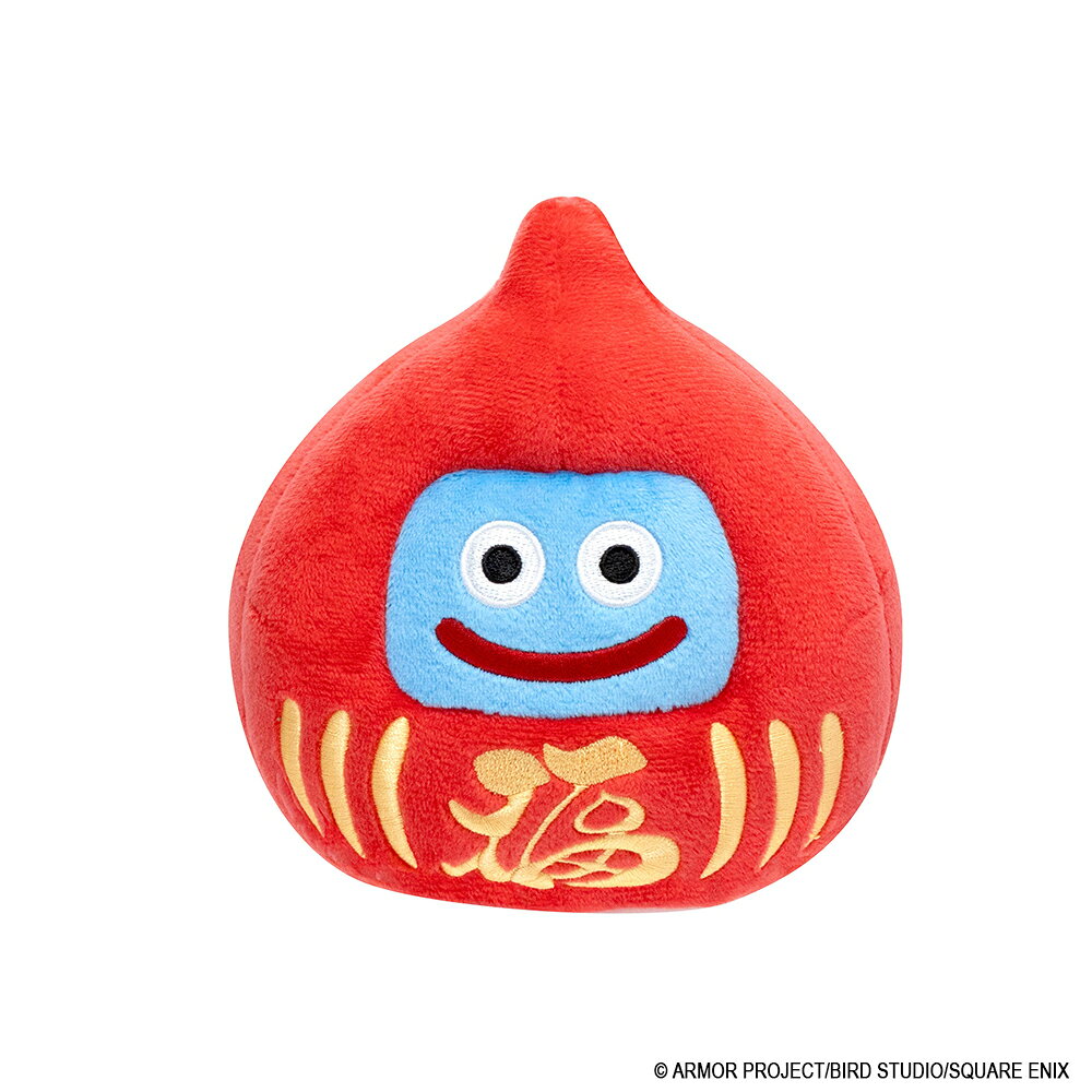 ドラゴンクエスト スマイルスライム ぬいぐるみ M だるまスライム 赤