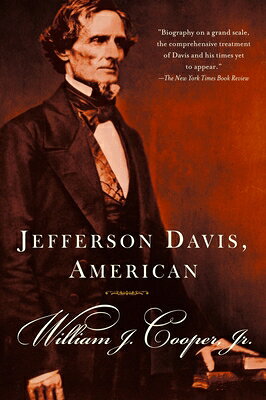 From a distinguished historian of the America South comes this thoroughly human portrait of the complex man at the center of our nation's most epic struggle. 
Jefferson Davis initially did not wish to leave the Union-as the son of a veteran of the American Revolution and as a soldier and senator, he considered himself a patriot. William J. Cooper shows us how Davis' initial reluctance turned into absolute commitment to the Confederacy. He provides a thorough account of Davis' life, both as the Confederate President and in the years before and after the war. Elegantly written and impeccably researched, Jefferson Davis, American" is the definitive examination of one of the most enigmatic figures in our nation's history.