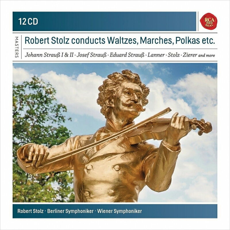 【輸入盤】ウィンナ・ワルツ集 ロベルト・シュトルツ＆ベルリン交響楽団、ウィーン交響楽団（12CD）