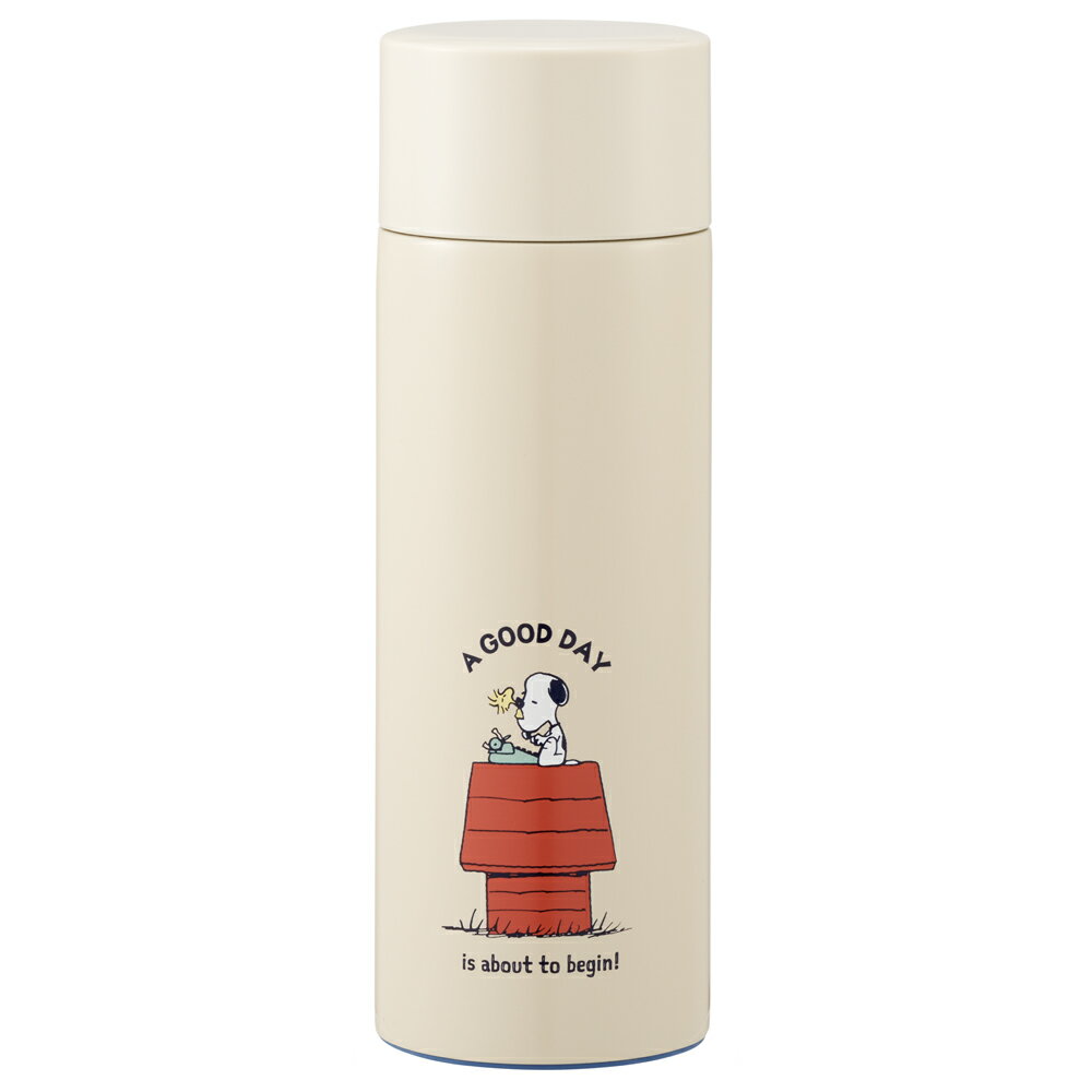 SNOOPY スヌーピー Good Day　水筒 ステンレス コンパクト マグ ボトル 350ml