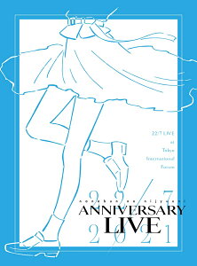 22/7 LIVE at 東京国際フォーラム 〜ANNIVERSARY LIVE 2021〜(完全生産限定盤 3BD+付属品)【Blu-ray】