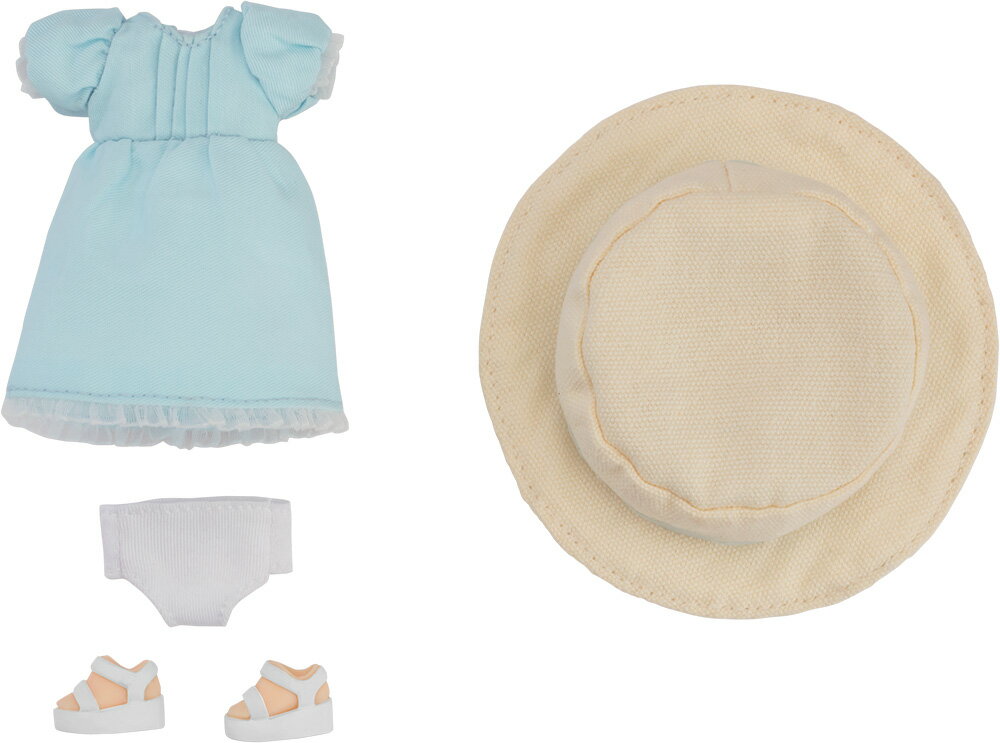 ねんどろいどどーる おようふくセット シンプルワンピース ブルー (塗装済み完成品フィギュア)