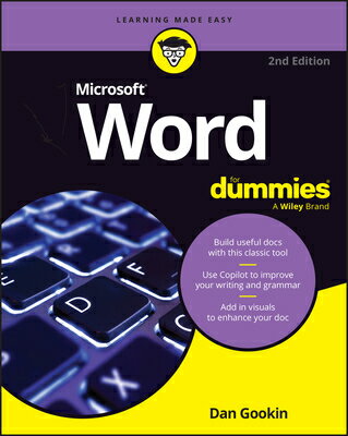 Microsoft 365 Word for Dummies MS 365 WORD FOR DUMMIES 2/E [ Dan Gookin ]