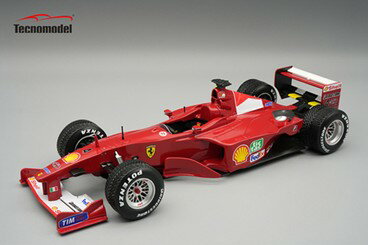テクノモデル 1/18 フェラーリ F1 2000 ドイツGP 優勝車 Rubens Barrichello レインタイヤ車 【TM18-394B】 (ミニカー)