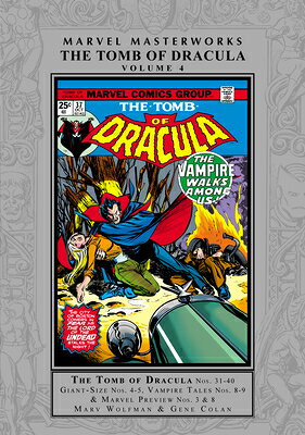 Marvel Masterworks: The Tomb of Dracula Vol. 4 MARVEL MASTERWORKS THE TOMB OF [ Marv Wolfman ]