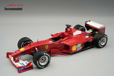 テクノモデル 1/18 フェラーリ F1 2000 ニュルブルクリンクGP 優勝車 Michael Scumacher レインタイヤ車 【TM18-394C】 (ミニカー)