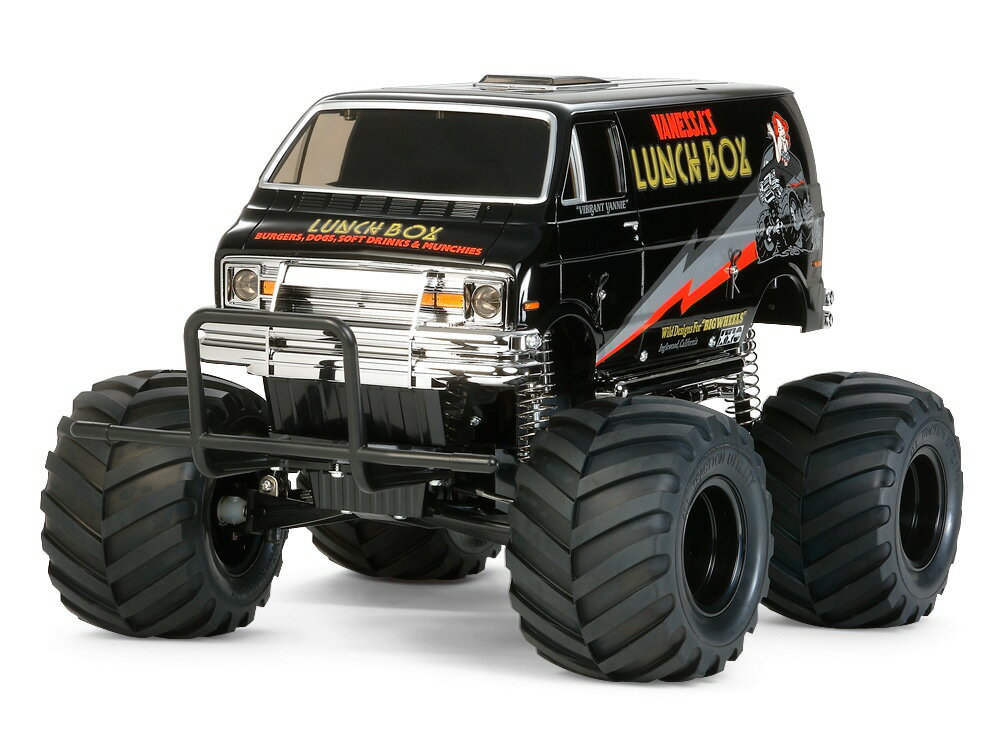 電動RCカーシリーズ 1/12RC オフロードカー ランチボックス ブラックエディション 【58546】 (ホビーラジコン キット)
