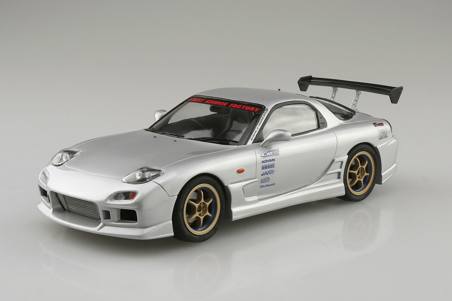 Sedan, Hard Top - ザ☆チューンドカー 1/24 C-WEST FD3S RX-7 '99 (マツダ) 【69】 (プラモデル)