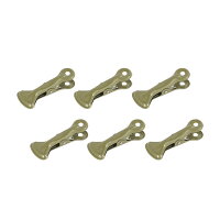 6 COLORED CLIPS B OLIVE DRAB 118-345BOV