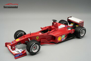テクノモデル 1/18 フェラーリ F1 2000 モナコGP 優勝車 Rubens Barrichello 【TM18-394D】 (ミニカー)