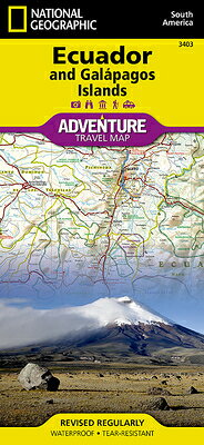 MAPーECUADOR & GALAPAGOS ISLAND National Geographic Adventure Map National Geographic Maps NATL GEOGRAPHIC MAPS2011 Folded English ISBN：9781566955478 洋書 Travel（旅行） Travel