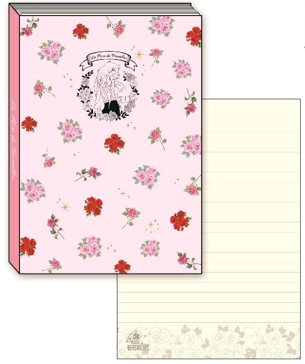ベルサイユのばら　B6ノートB（ピンク）
