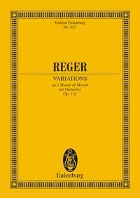 【輸入楽譜】レーガー, Max: モーツァルトの主題による変奏曲とフーガ Op.132: スタディ・スコア [ レーガー, Max ]