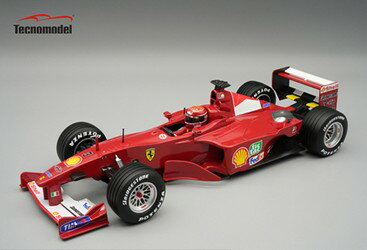 テクノモデル 1/18 フェラーリ F1 2000 イタリアGP 優勝車 Michael Schumacher ドライバーフィギュア付き 【TMD18-339A】 (ミニカー)