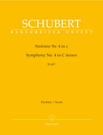 【輸入楽譜】シューベルト, Franz: 交響曲 第4番 ハ短調 D 417 「悲劇的」/原典版/Feil & Landon編: 指揮者用大型スコア