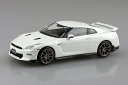 楽プラ スナップキット 1/32 ニッサン R35 NISSAN GT-R 2024(ブリリアントホワイトパール) 【03-BW】 (プラモデル)