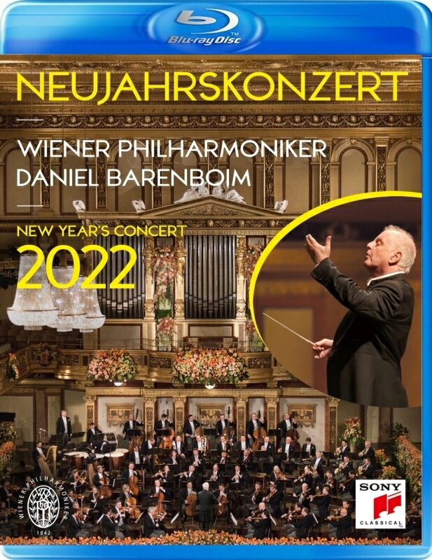 【輸入盤】ニューイヤー・コンサート2022　ダニエル・バレンボイム＆ウィーン・フィル