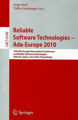 This book constitutes the proceedings of the 15th Ada-Europe International Conference on Reliable Software Technologies, Ada-Europe 2010, held in Valencia, Spain, on June 14-18, 2010. The 17 papers presented were carefully reviewed and selected from 40 submissions. Topics of interest to the conference are software dependability, critical, real-time and distributed systems, and language technology, all under the more general heading of Reliable Software Technologies.