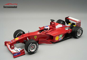 テクノモデル 1/18 フェラーリ F1 2000 ドイツGP 優勝車 Rubens Barrichello レインタイヤ車 ドライバーフィギュア付き 【TMD18-339B】 (ミニカー)