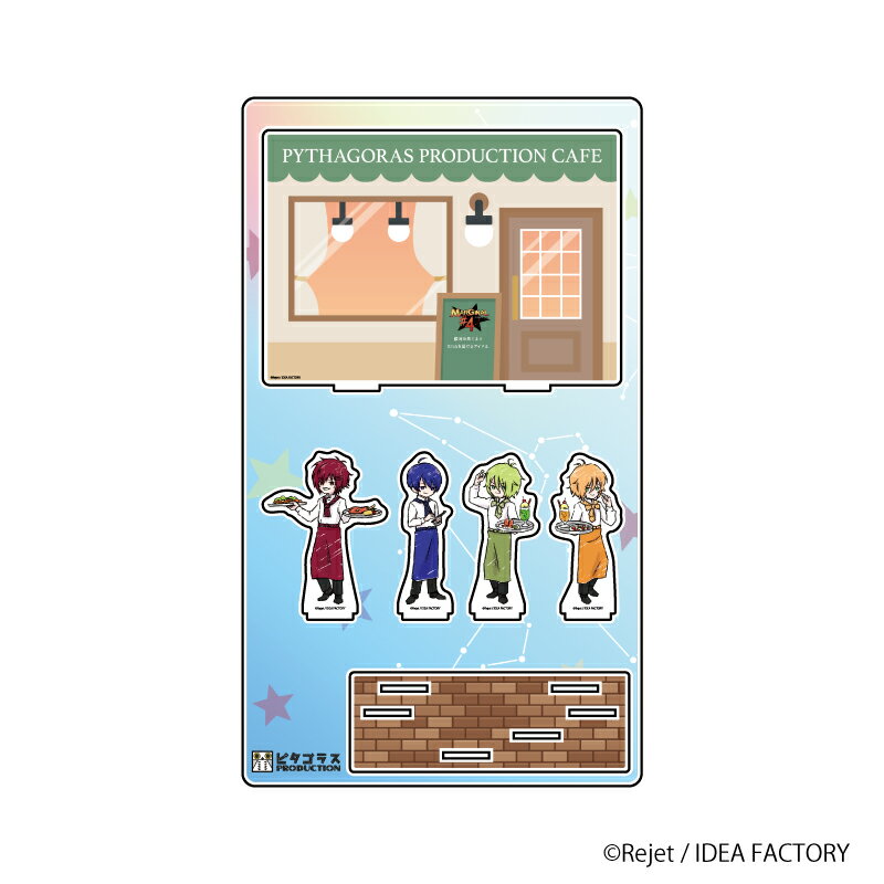 プレミアム アクリルジオラマプレート「ピタゴラスプロダクション」01/MARGINAL#4(グラフアート)【グッズ】