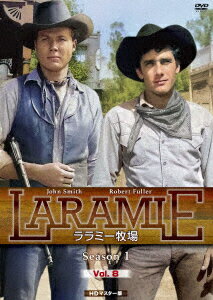 ジョン・スミス ロバート・フラー ロバート・クロフォードJr.ララミーボクジョウ シーズン1 ボリューム 8 エイチディーマスターバン スミス ジョン フラー ロバート クロフォードジュニア ロバート 発売日：2024年12月27日 映像文化社 初回限定 NORSー148 JAN：4589825455494 【シリーズ解説】 友情と正義の傑作TV西部劇/1860年代後半のワイオミング州ララミーを舞台に、父親が残したシャーマン牧場を守りながら駅馬車中継所を営むスリム(ジョン・スミス)、弟のアンディ(ロバート・クロフォード Jr.)、スリムの亡き父の親友で牧場を手伝うウイリー(ホーギー・カーマイケル)、旅の末に牧場に流れ着き仲間入りする一匹狼の流れ者ガンマンのジェス(ロバート・フラー)が様々な困難に立ち向かう。/1960年代、日本では放映開始とともに高視聴率を獲得し、ジェスに扮したロバート・フラーは絶大な人気を誇った。 16:9 モノクロ 英語(オリジナル言語) ドルビーデジタルモノラル(オリジナル音声方式) 日本語字幕 アメリカ 1959年 LARAMIE DVD 洋画 アクション