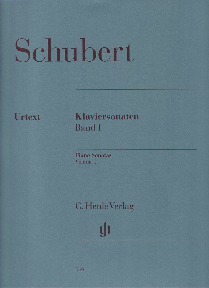 シューベルト：ピアノソナタ集　第1巻　HN146　（ヘンレ社）...