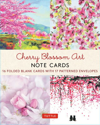 CHERRY BLOSSOM ART NOTE CARD [ TUTTLE STUDIO ]