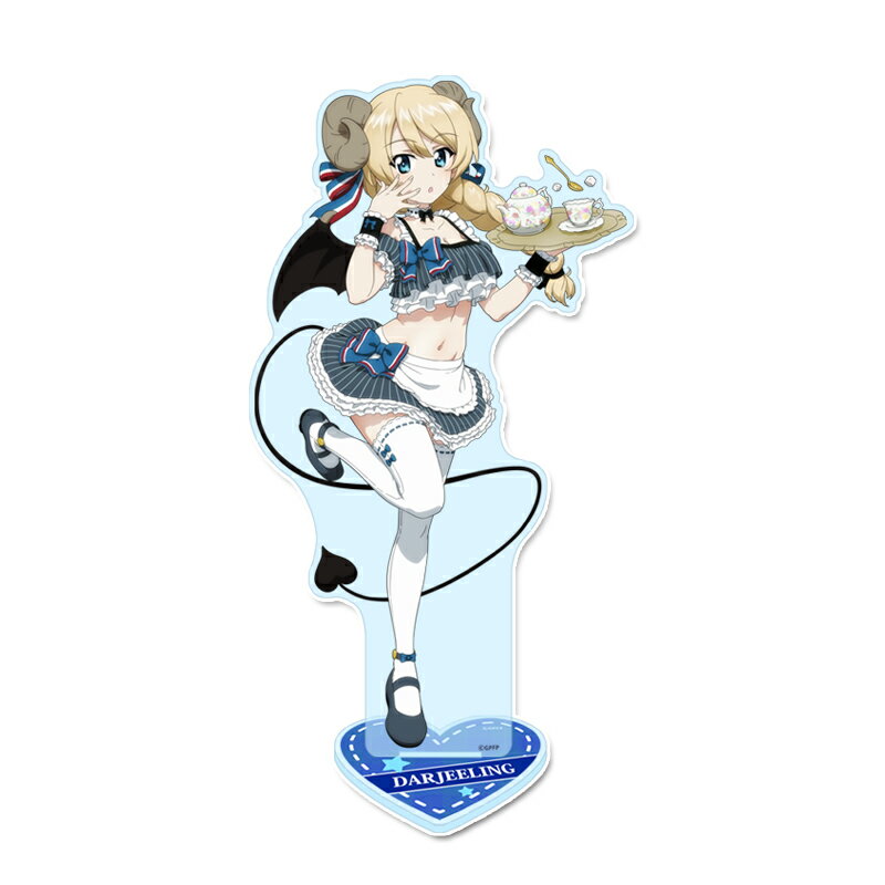 ガールズ&パンツァー 最終章 描き下ろしBIGアクリルスタンド【ダージリン】小悪魔ウエイトレス