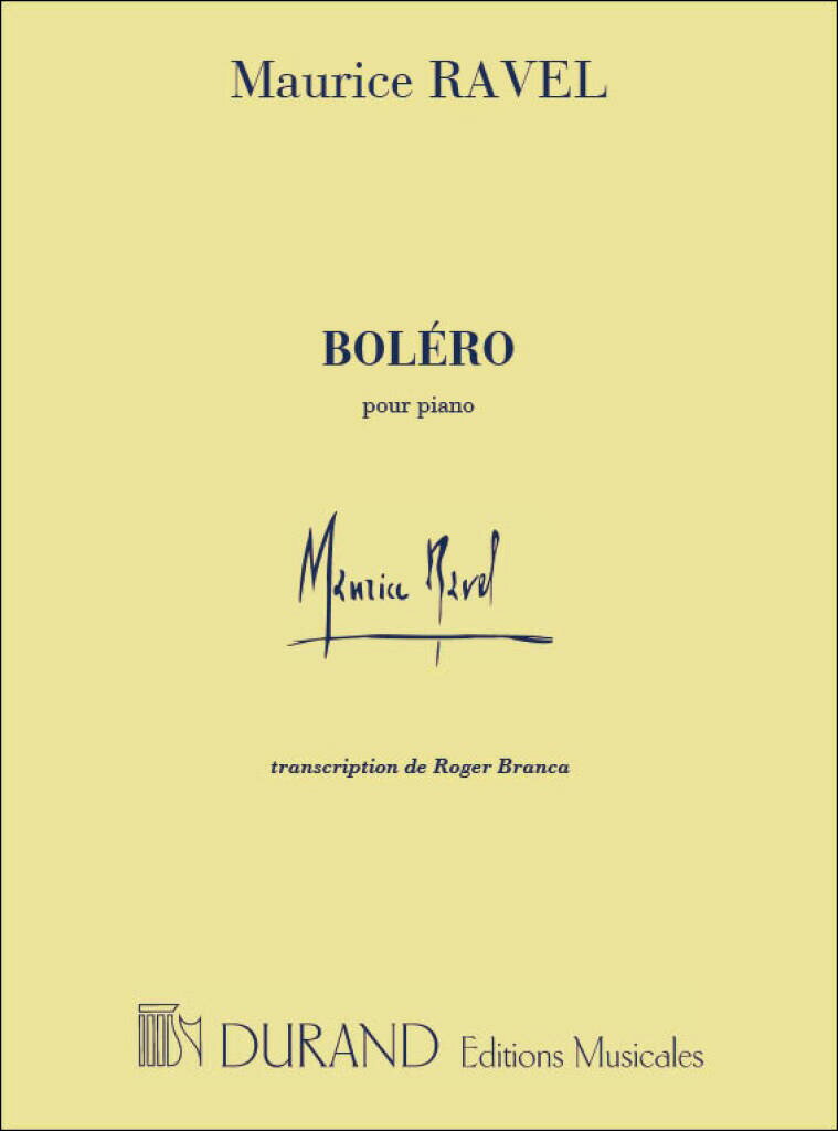 【輸入楽譜】ラヴェル, Maurice: ボレロ