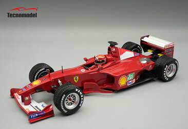 テクノモデル 1/18 フェラーリ F1 2000 ニュルブルクリンクGP 優勝車 Michael Scumacher レインタイヤ車 ドライバーフィギュア付き 【TMD18-339C】 (ミニカー)