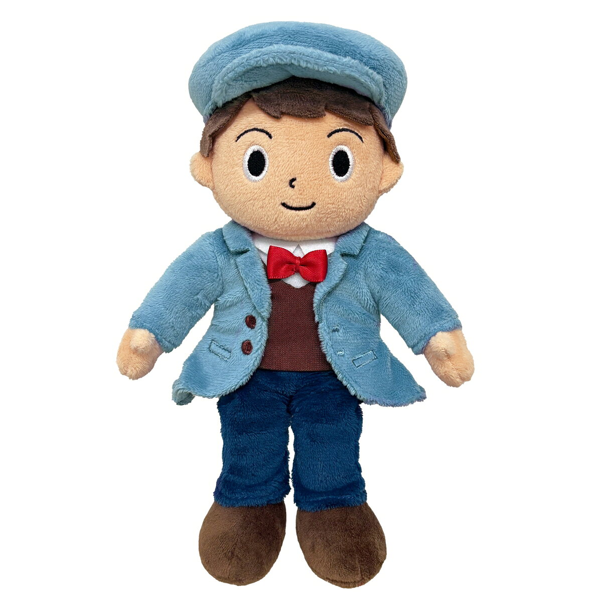 「レイトン教授と蒸気の新世界」よりルークのぬいぐるみが登場！【商品サイズ (cm)】(幅×高さ×奥行）：10.5×20×9