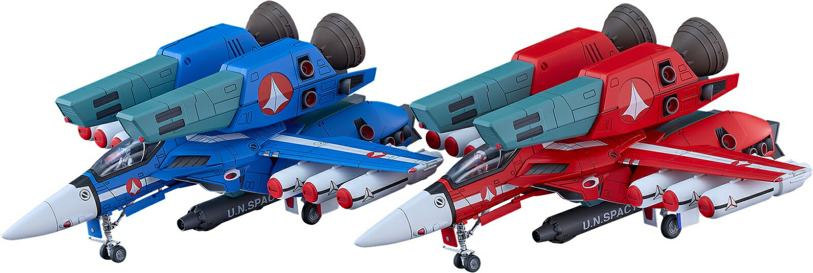 PLAMAX 1/72 『超時空要塞マクロス』 PX-20 VF-1J スーパーファイターバルキリー マックス＆ミリア 銀河最強セット (組み立て式プラモデル)