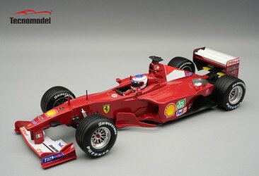 テクノモデル 1/18 フェラーリ F1 2000 モナコGP 優勝車 Rubens Barrichello ドライバーフィギュア付き 【TMD18-339D】 (ミニカー)