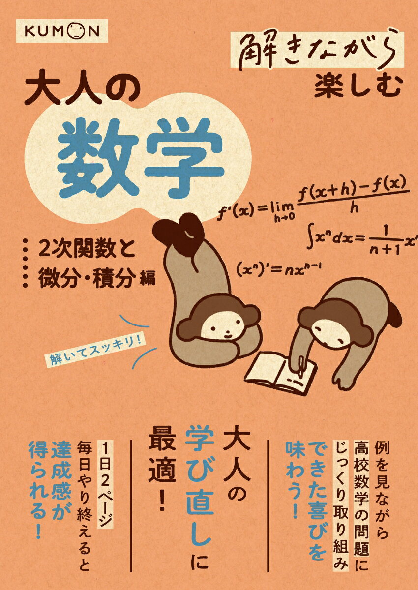 例を見ながら高校数学の問題にじっくり取り組みできた喜びを味わう！大人の学び直しに最適！１日２ページ毎日やり終えると達成感が得られる！