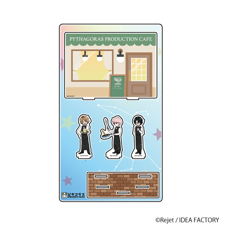 プレミアム アクリルジオラマプレート「ピタゴラスプロダクション」04/Golden Record(グラフアート)【グッズ】