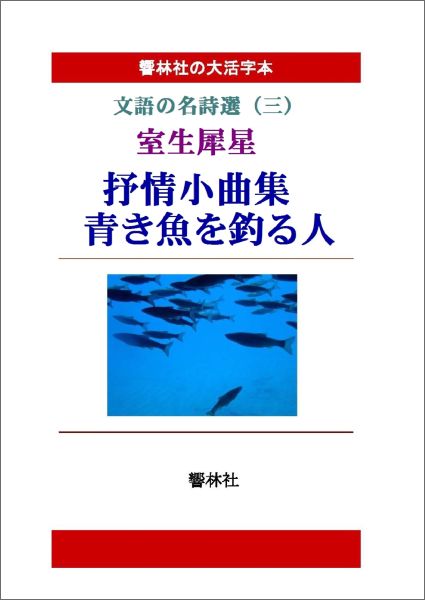 【POD】【大活字本】抒情小曲集 青き魚を釣る人 -文語の名詩選（三）