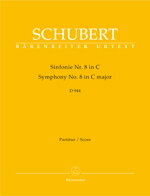 【輸入楽譜】シューベルト, Franz: 交響曲 第8番 ハ長調 D 944 「大交響曲(グレート)」/原典版/Aderhold編: 指揮者用大型スコア