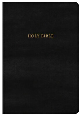 KJV Super Giant Print Reference Bible, Classic Black Leathertouch KJV SUPER GP REF BIBLE CLASSIC [ Holman Bible Staff ]