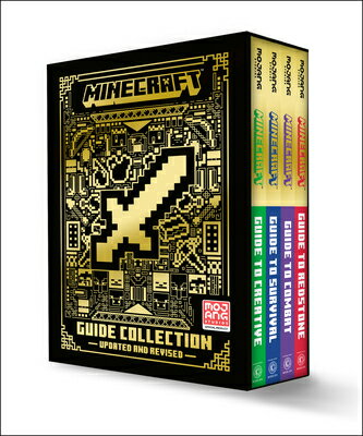 Minecraft: Guide Collection 4-Book Boxed Set (Updated): Survival (Updated), Creative (Updated), Reds